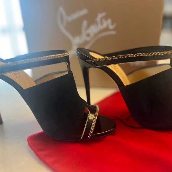 Christian Louboutin Akenana Heels 38.5/8 NIB - Picture 6 of 8